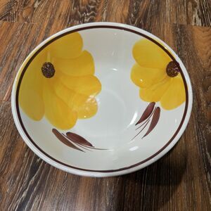 Stoviglierie Floral Hand‎ Painted Serving Bowel Made In Italy Vintage MCM